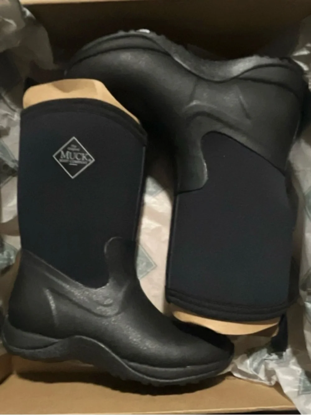 Muck Boot Company Men's Black Rain & Snow Boots